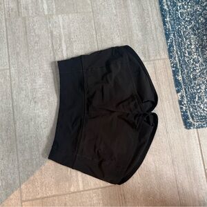 Lululemon Athletica Black Bike Shorts Minimalist Design